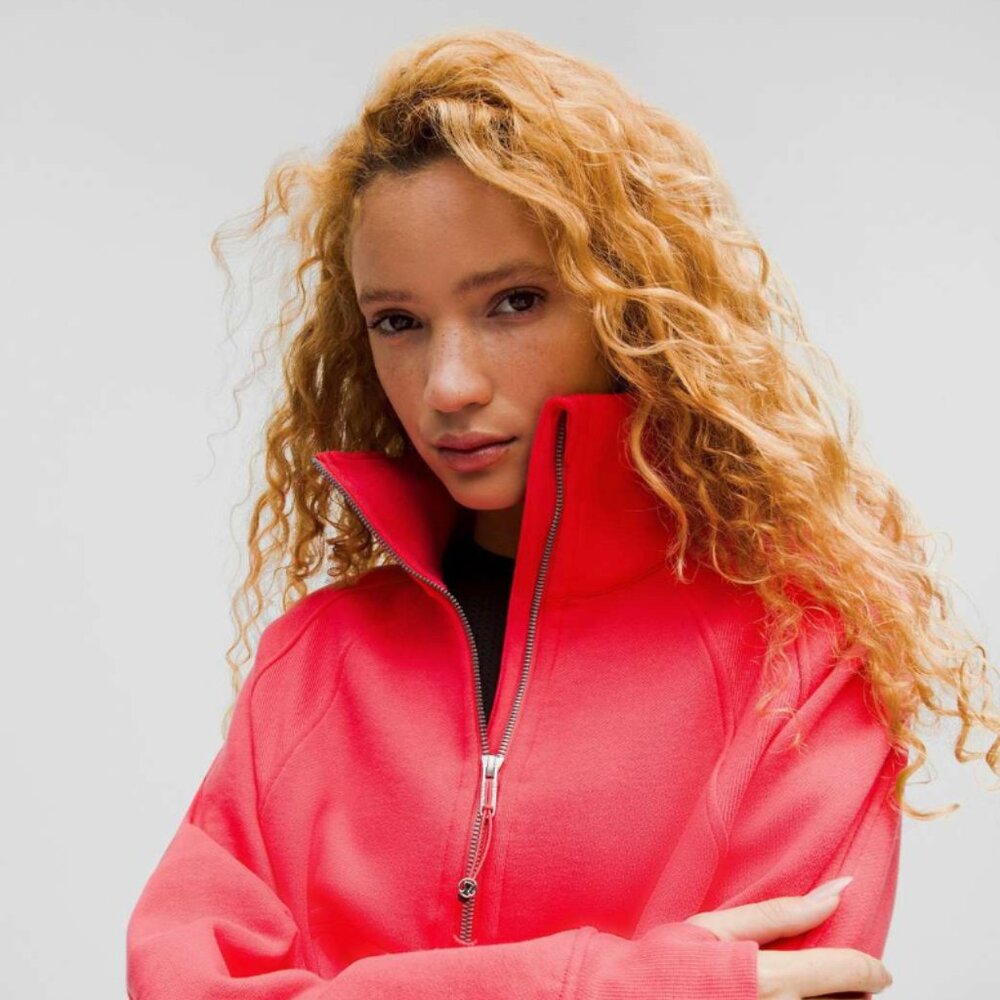 LULULEMON || SCUBA OVERSIZED FUNNEL-NECK HALF ZIP